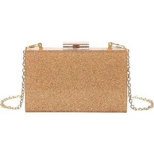 New Women's Clutch Elegant, 10-glitter Gold